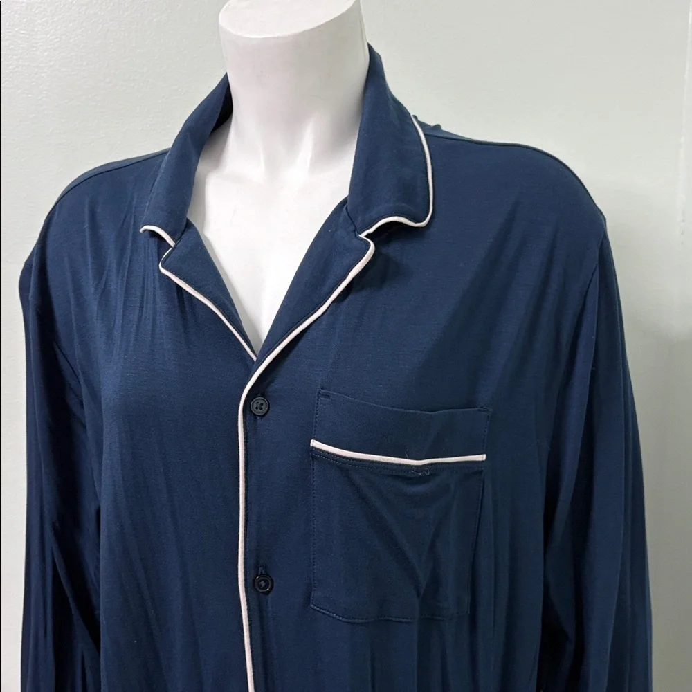 TOMMY JOHN Lounge Long Sleeve Pajama Shirt Size Medium